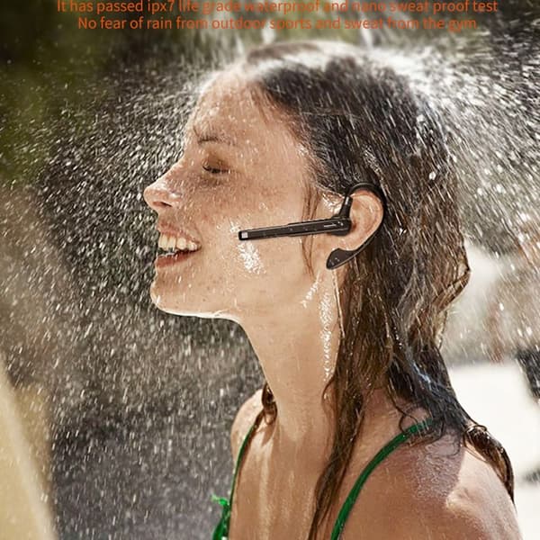 Mordely luetooth headset för mobiltelefon Trådlös luetooth hörlur B