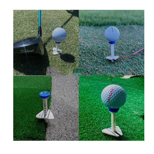 Golf T-shirts Step Down Golfbollhållare blå blue