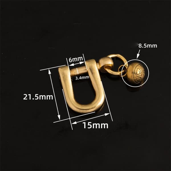 Karbinhake D Bow Staples 6MMSTYLE 3 STYLE 3 6mm 6mmStyle 3