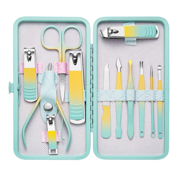 7-18st Nagelklippare Pedikyrset 18ST 18ST 18Pcs