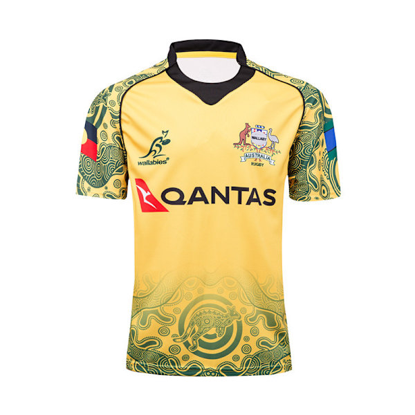 Mordely Australian wallabies rugby tröja 2018 2019 wallabies INDIGENOUS rugby tröjor skjortor s-3xl (vuxen storlek) XXXL