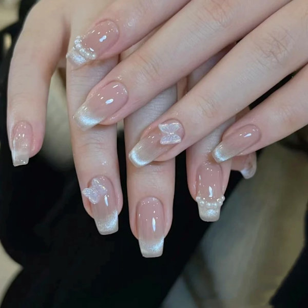 Mordely Franska Fake Nails False Nail KX-10075