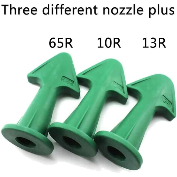 Mordely Reusable Caulking Nozzle Scraper Set, Caulking Spatulas, Silicone Removal Tool, For Silicone Gaskets Gasket Scraper Glass Glue Tile Scraper