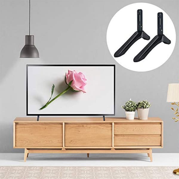 Mordely Universal Tv Stativ Basfäste För 32-65 Inch Bordshållare 2st