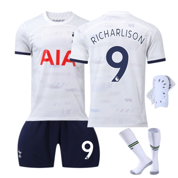 Mordely 23-24 Tottenham tröja nr 10 Kane nr 9 Richarlison tröja dräkt NO.9 QICHARLISON L