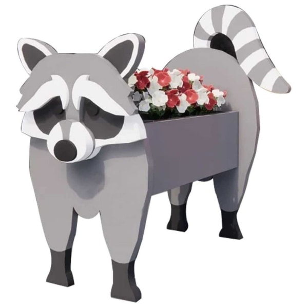 Mordely Trädgårdsblomkruka Blomplanteringskärl RACOON RACOON raccoon