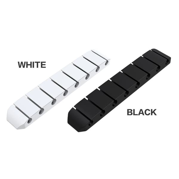 Mordely Cable Winder Wire Organizer white 1 Clip-1 Clip
