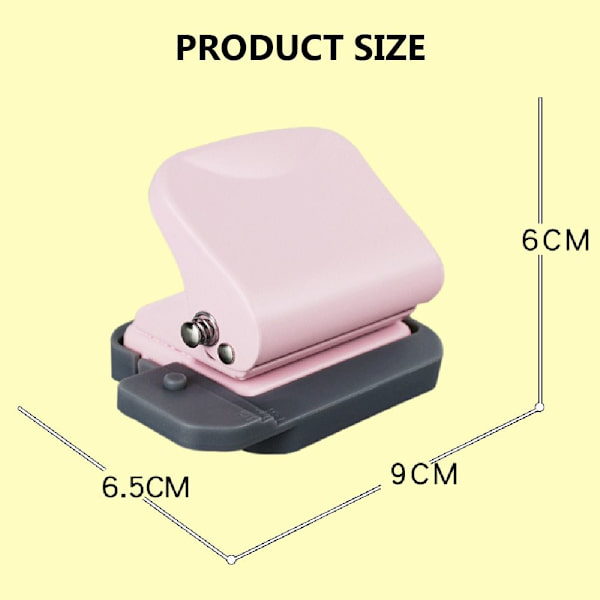 Mordely Puncher Paper Cutter Machine ROSA Pink