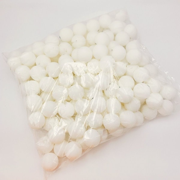 Mordely 60/140ST Bordtennisbollar 3 Stjärnor Pingisboll VIT white 140pcs-140pcs