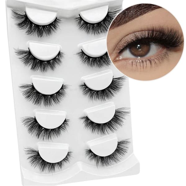 Mordely Cat Eye Ögonfransar Fox Eye Fransar D168K