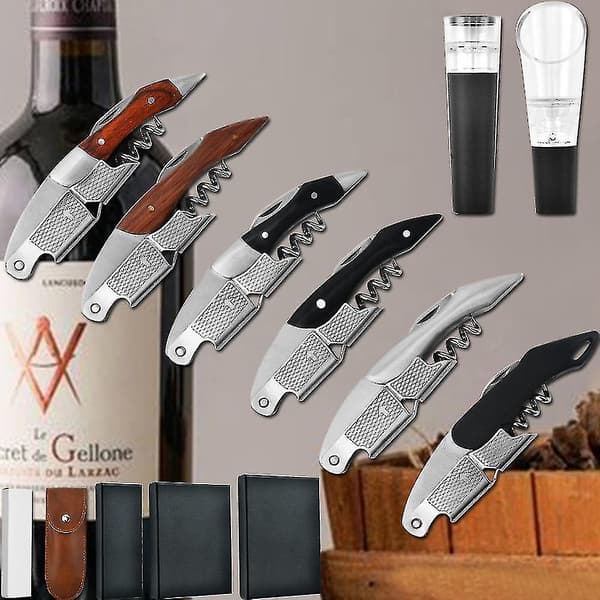 2023 Wine Opener -bottle Opener W/ Foil Cutter - Bottle