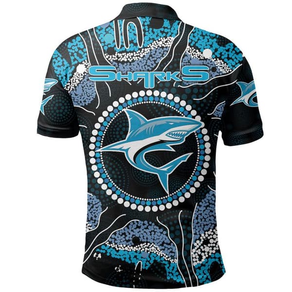 Mordely Cronulla Sutherland Sharks Casual pikétröja L