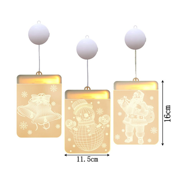 Mordely Christmas Lights String Fairy Lamp SNOWMAN Snowman