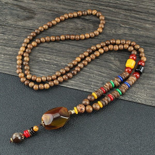 Mordely Nepal Halsband Horn Fish Hänge STIL 1 Style 1
