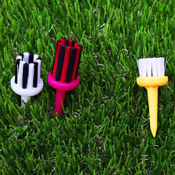 Mordely 12 st Golf Tees Borste Unbreakable Tee 52MMYELLOW GUL 52mmYellow