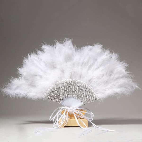 Mordely Feather Fan Feather Pleasant Fan 1