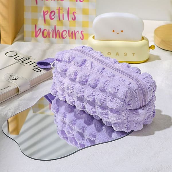 Kawaii Puffs Case Pennväska VIT White