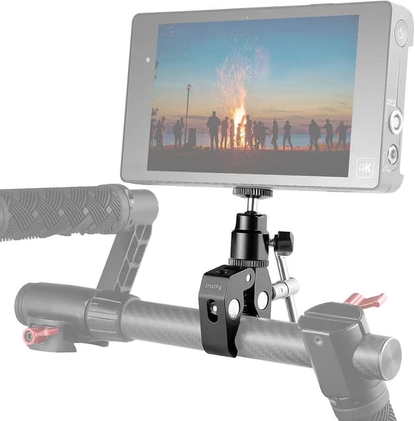 Mordely Super Clamp Mount With Ball Clamp Adapter And Cool Clamp 1124