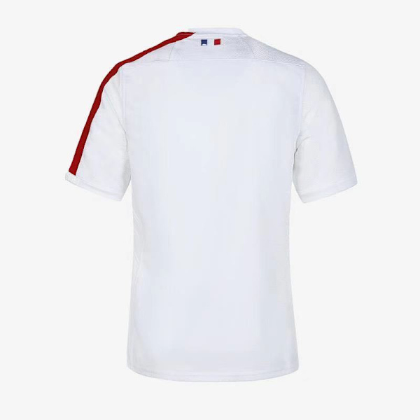 Mordely 2020-2021 Frankrike Hemma Borta Rugbytröja (Vuxenstorlek) White S