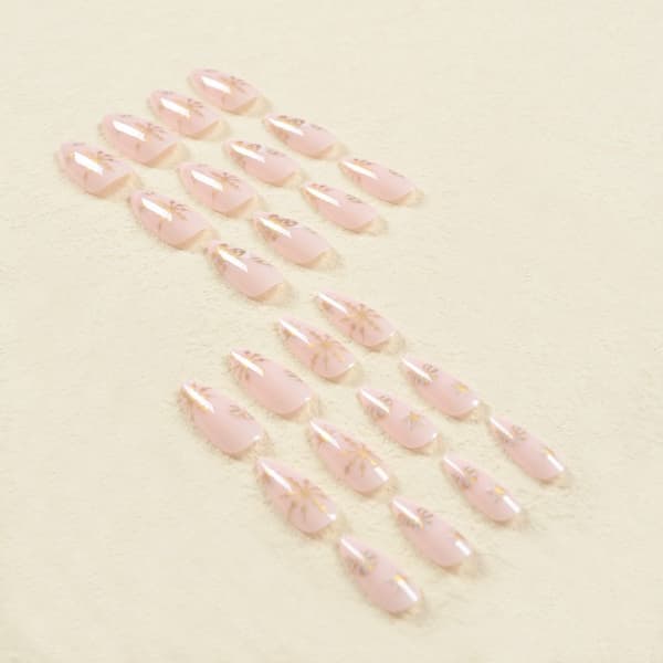 Julmandel Fake Nails False Nail Press on Nails