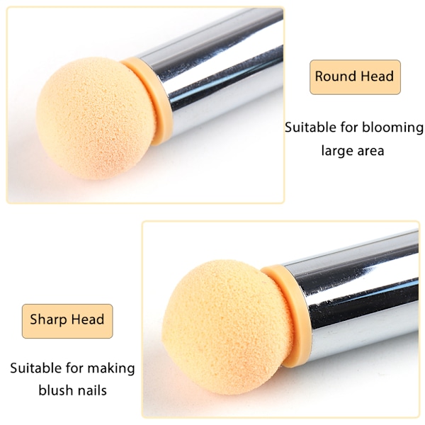 Mordely Ombre Nail Brush Svampar Set Gradient 08