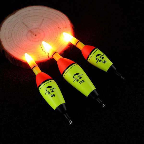 Fishing Night Float Ball Boia RÖTT LJUS40G 40G red light red light40g