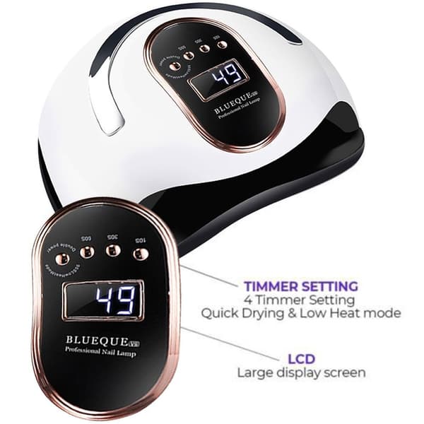 Mordely Nageltork UV LED Nagellampa EU PLUG