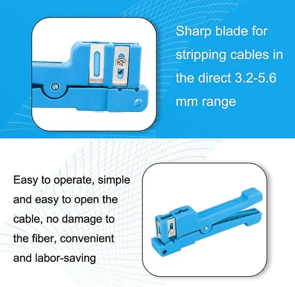 Mordely Transverse Loose Tube Stripper Bundle Tube Stripper