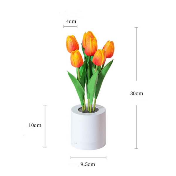 Mordely Dekorativ Ljus Sovrumslampa LJUSROSA light pink