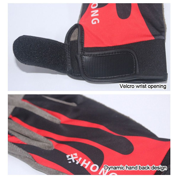 Mordely Cykelhandskar Sporthandskar RED red XL