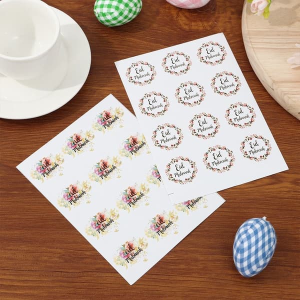 Mordely 144 STK EID Mubarak Sticker Lable Seal Stickers