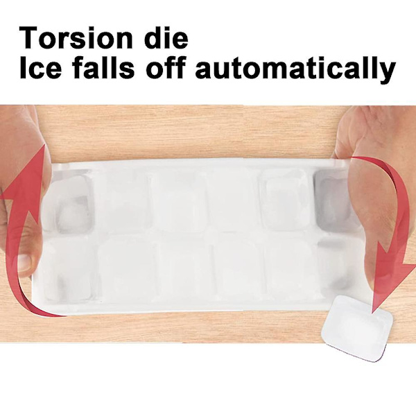 Mordely Easy Release Ice Cube Tray - Pack Of 3