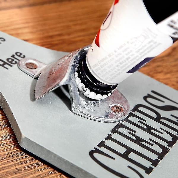 Mordely Retro Personality Beer Creative Bottle Opener With Storage Bar