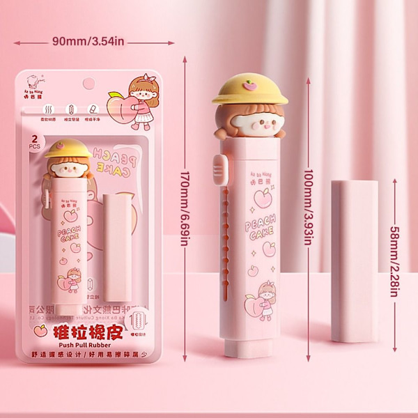 Mordely Tryckpenna Eraser Mechanical Eraser 06