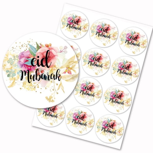 Mordely 144 STK EID Mubarak Sticker Lable Seal Stickers