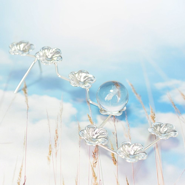 Mordely Plum Blossom Display Hållare Crystal Ball Base G S