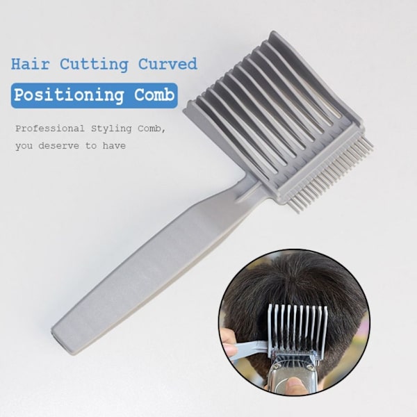 Mordely Barber Fade Combs Hårklippskam GRÅ Grey