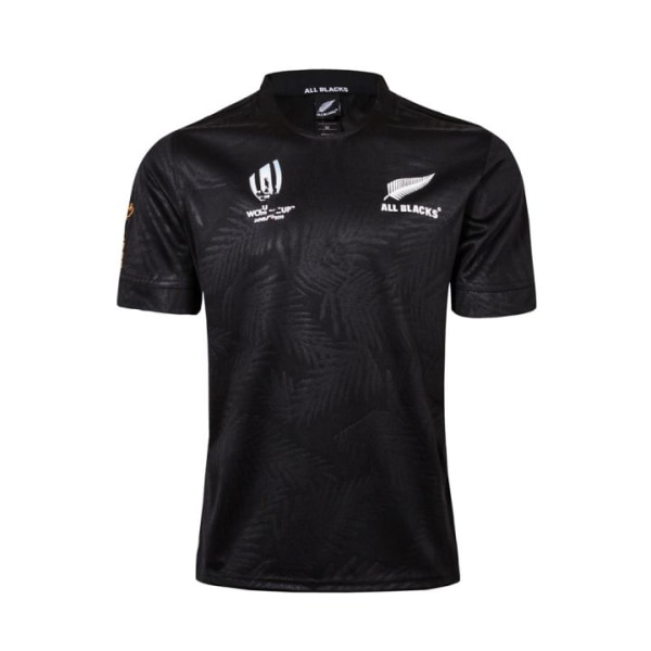 Mordely All Blacks 2021 2022 Nya Zeeland Super Rugby Jersey 2019 RWC All Blacks hemma Rugby Jersey tröja singlet För vuxna M