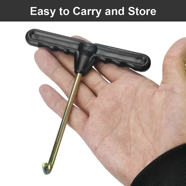 2023 2 Pieces Trampoline Hook 13*11.5cm Spring Pull Tool Trampoline Spring Hook T Hook Pull Trampoline Spring Tool For Tent