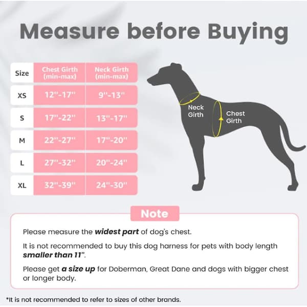 Mordely Pet Dog Traction Cord Chest Vest Strap Breathable Chest Strap