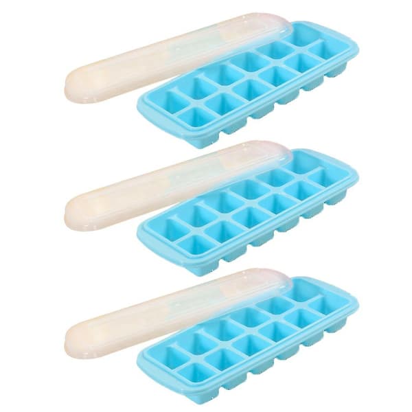 Mordely Easy Release Ice Cube Tray - Pack Of 3