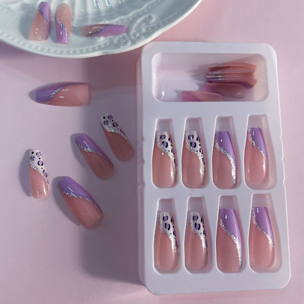 Mordely French Fake Nails Ballerina False Nail 3