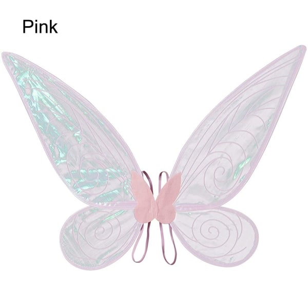 Mordely Kostymer Fairy Wings Dress-Up Wings pink