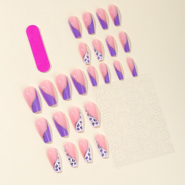 Franska Fake Nails False Nail XC-37-24