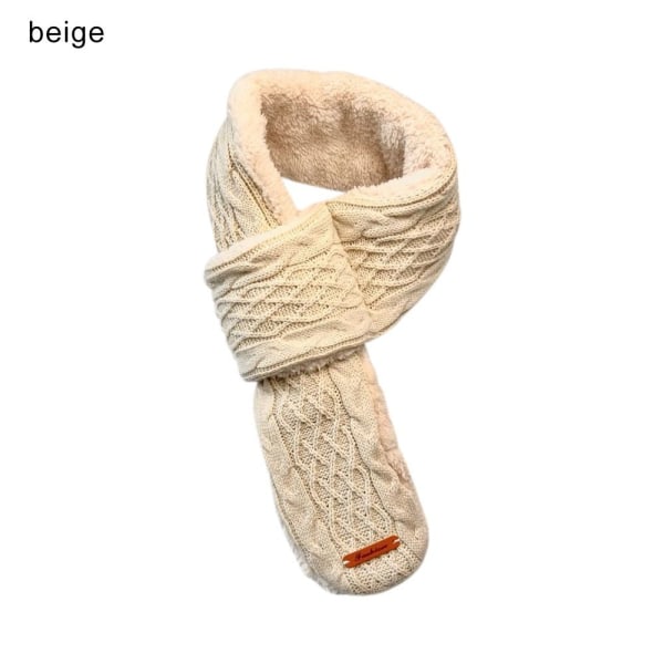 Eluppvärmd Scarf Warmer Sjal BEIGE beige
