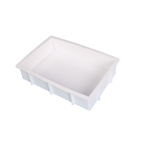 Mordely Tårtformsbricka Stor Puddingform VIT FORM REKTANGULÄR white Rectangular-Rectangular