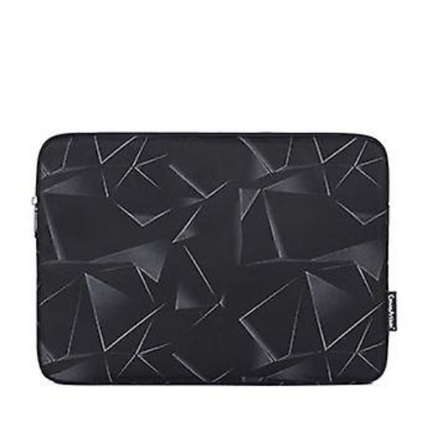 2023 Laptop Bag Protective Geometric Patterns 14 &#39;&#39; | Black | 371 X 265 X 23 Mm