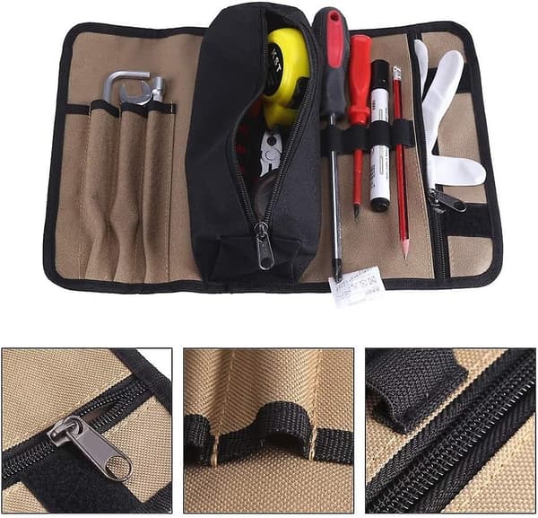 Mordely Tool Bag - 36 * 25 Heavy Duty And Durable Canvas Electrician