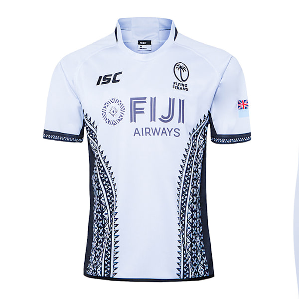 Mordely Fiji Rugby Shirt 2020  Jersey Shirt för vuxna Home L