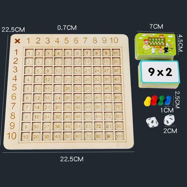 Pussel Multiplikationstabell Utbildning Hjärnspel MULTIPLIKATION Multiplication